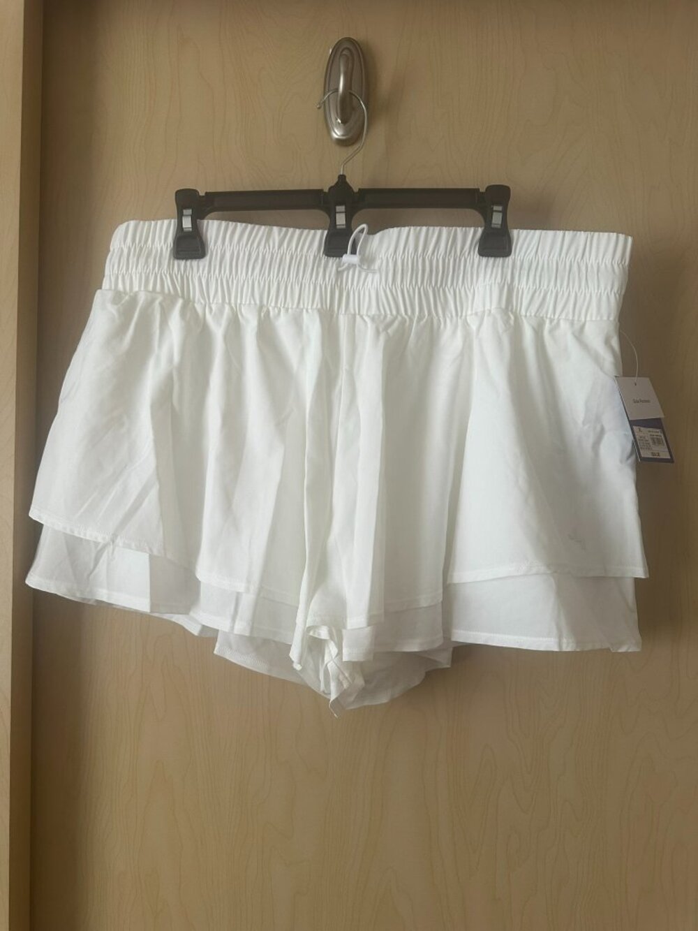 JoyLab White Layered Athletic Shorts